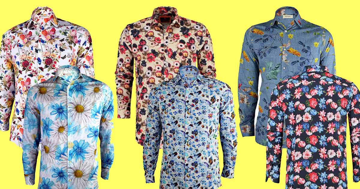 Indirect opzettelijk Oost Toffe kleding combinaties met een bloemen blouse voor heren. | Menlook
