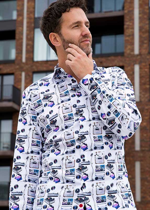 Belachelijk Uitschakelen patroon Overhemden met print zijn kleurrijk, bijzonder, hip en trendy