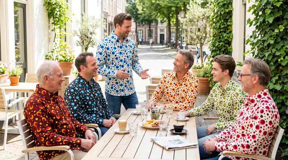 Het Dots & Spots overhemd van Chenaski: de toegankelijke klassieker