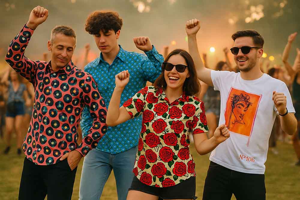 Retro overhemd heren: dé festival outfit voor zomer 2025