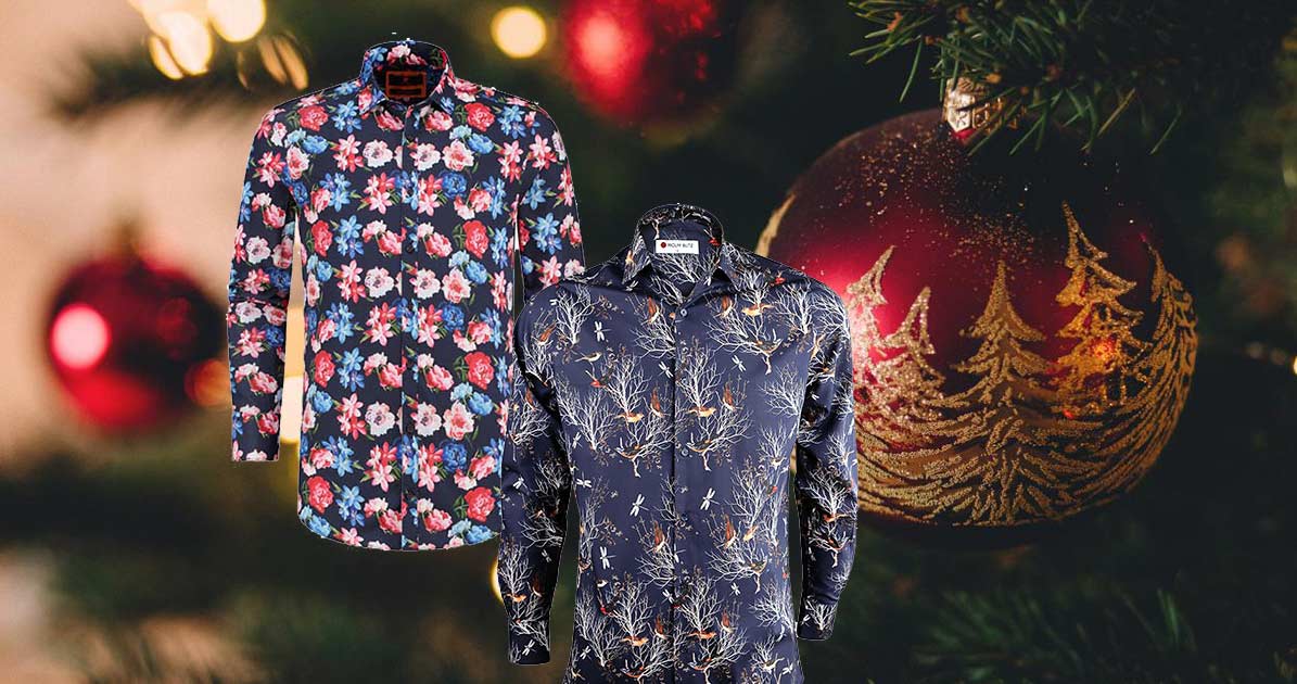 Een heren overhemd voor de kerst waar je je familie en vrienden mee imponeert!