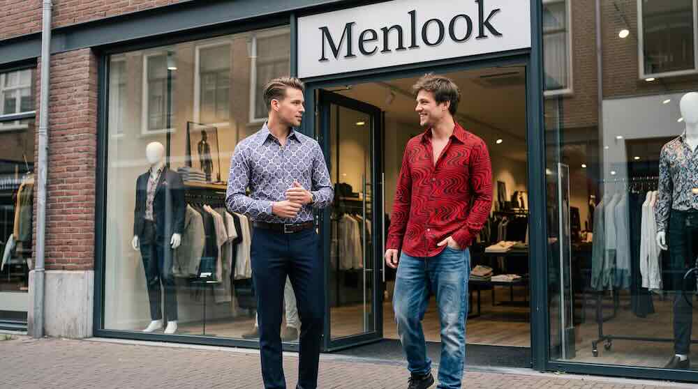 casual chic overhemden met print