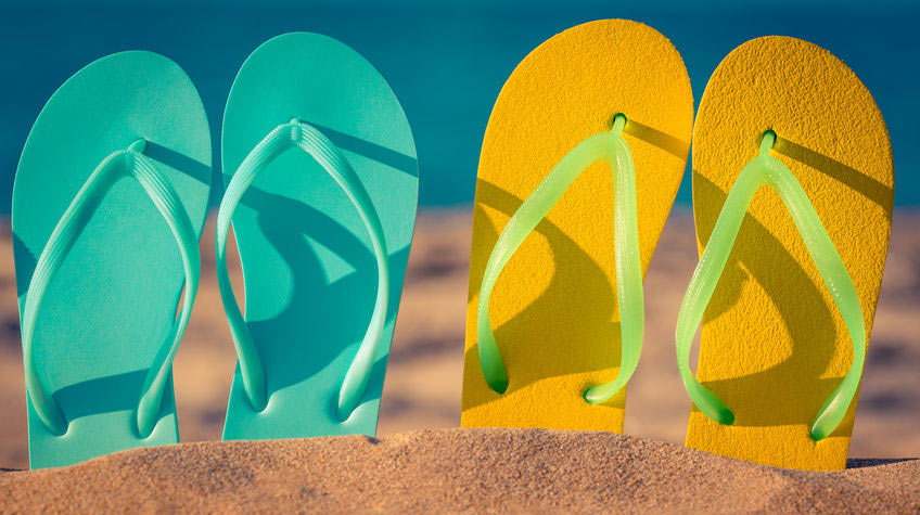 vakantie slippers print overhemden.