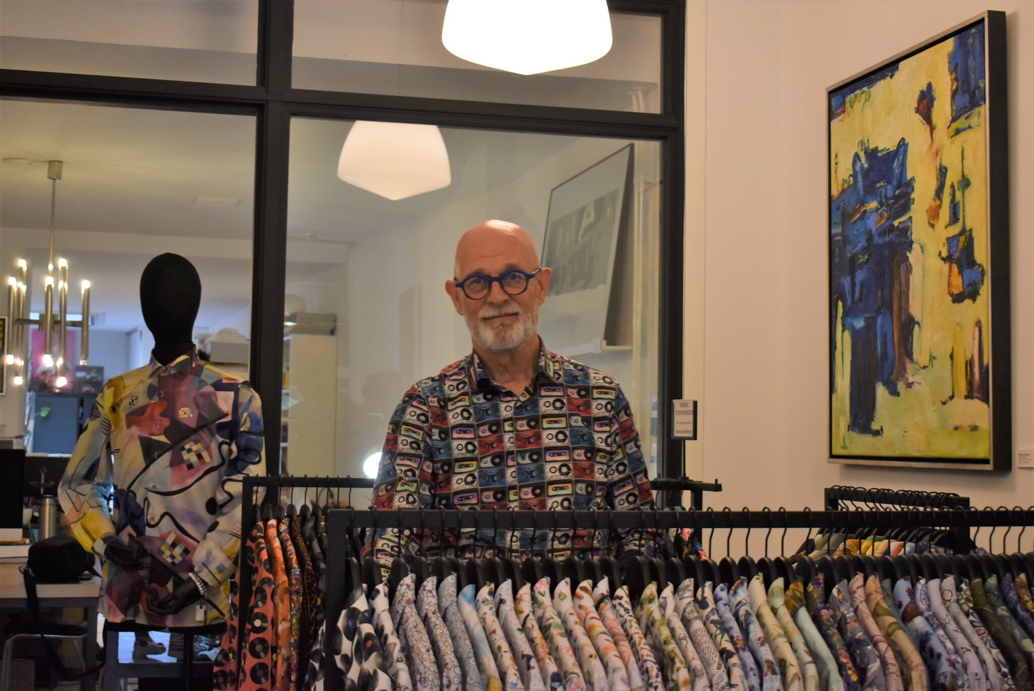 Kleurrijke en trendy overhemden met print in Arnhem