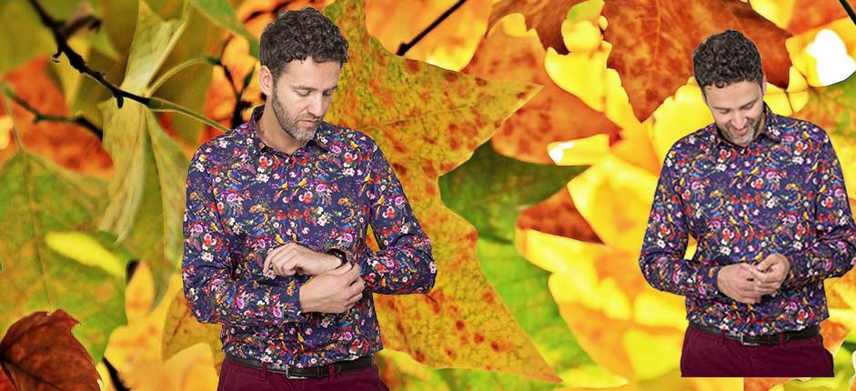 welk bloemenprint overhemd kies jij deze herfst