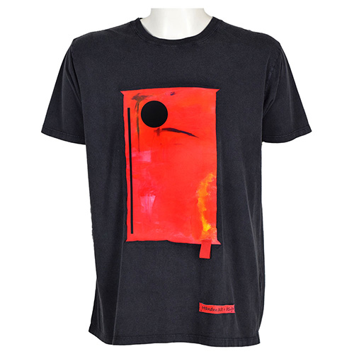 design t shirt red and black