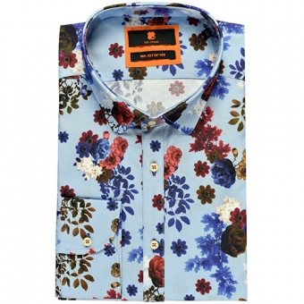 bloemenprint overhemd bb chum