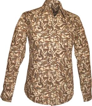 chenaski retro paisley overhemd