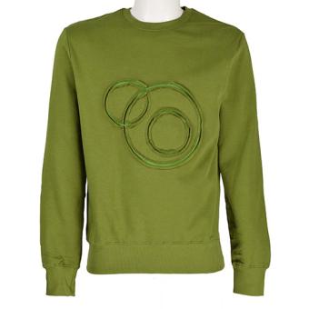 groene sweater cirkels