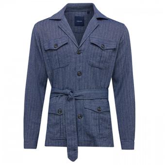 overshirt blauw heren