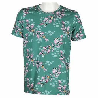 t shirt all over bloesem print