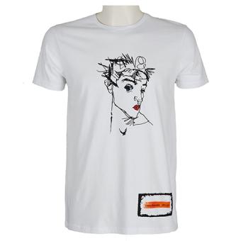 t-shirt met portret egon schiele