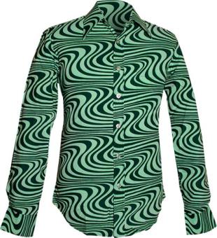 wavyline mint dark green chenaski