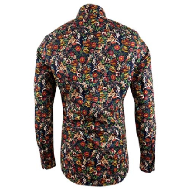 bloemen blouse heren floral mhytos