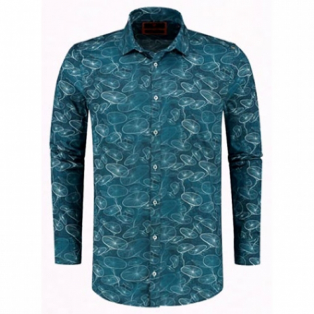 blouse met kwallen print