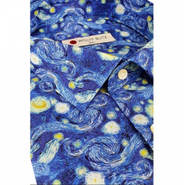 blouse sterrenacht gogh