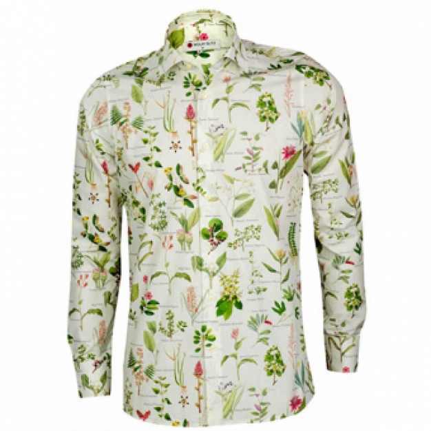botanisch print overhemd