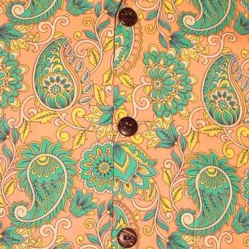 chenaski paisley old rose overhemd.