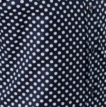 chenaski polka dots black white