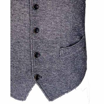 gilet club of gents blauw