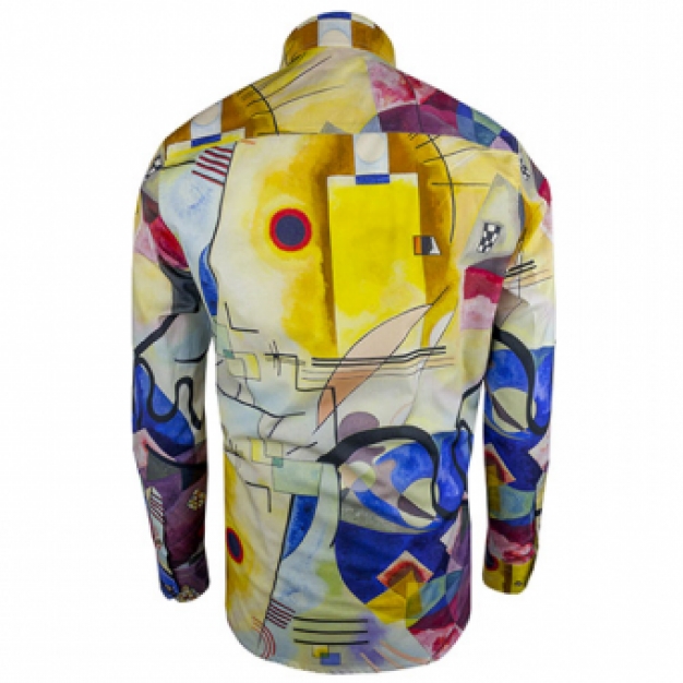 overhemd met kandinsky print