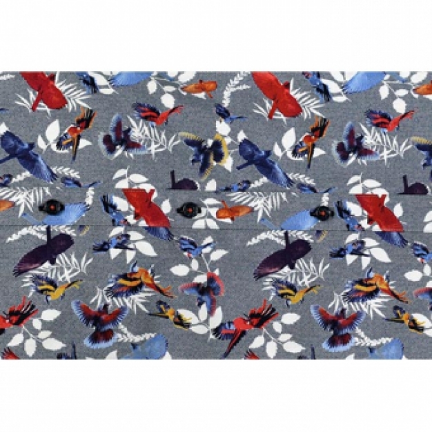 overhemd met print city birds