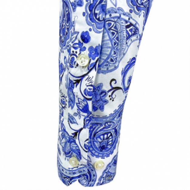 paisley print shirt