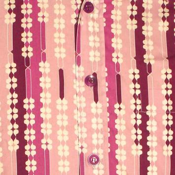 retro-overhemd chenaski 70s shamrock violet lilac