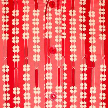 shamrock bordeaux retro overhemd chenaski