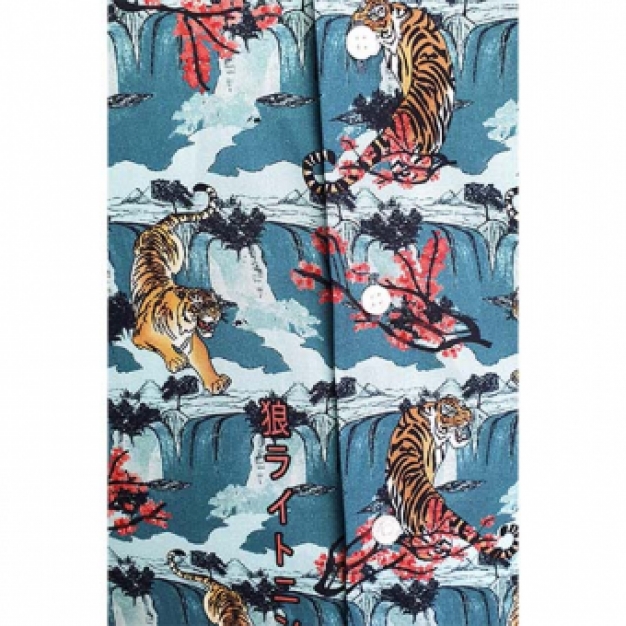 shirt japanse tijger print