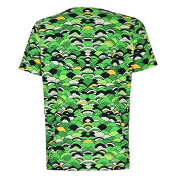 t-shirt green wave no106