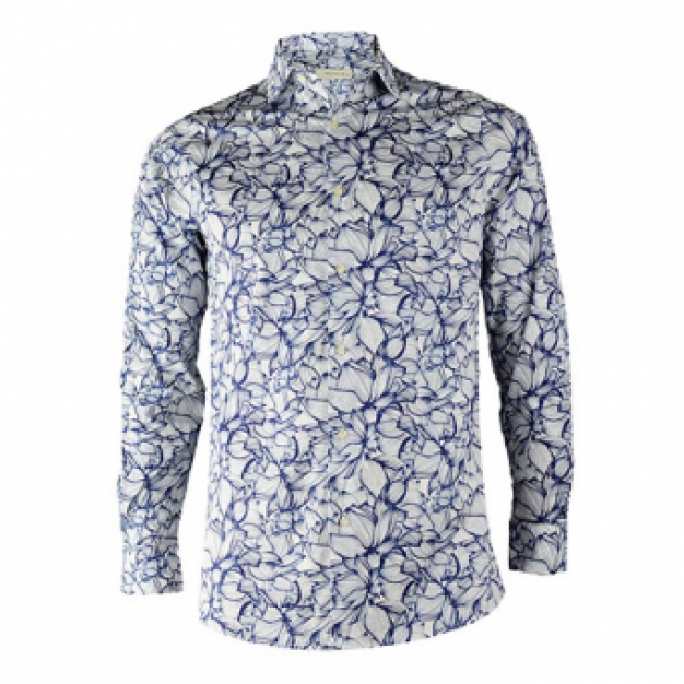 wolff blitz shirt blue lotus